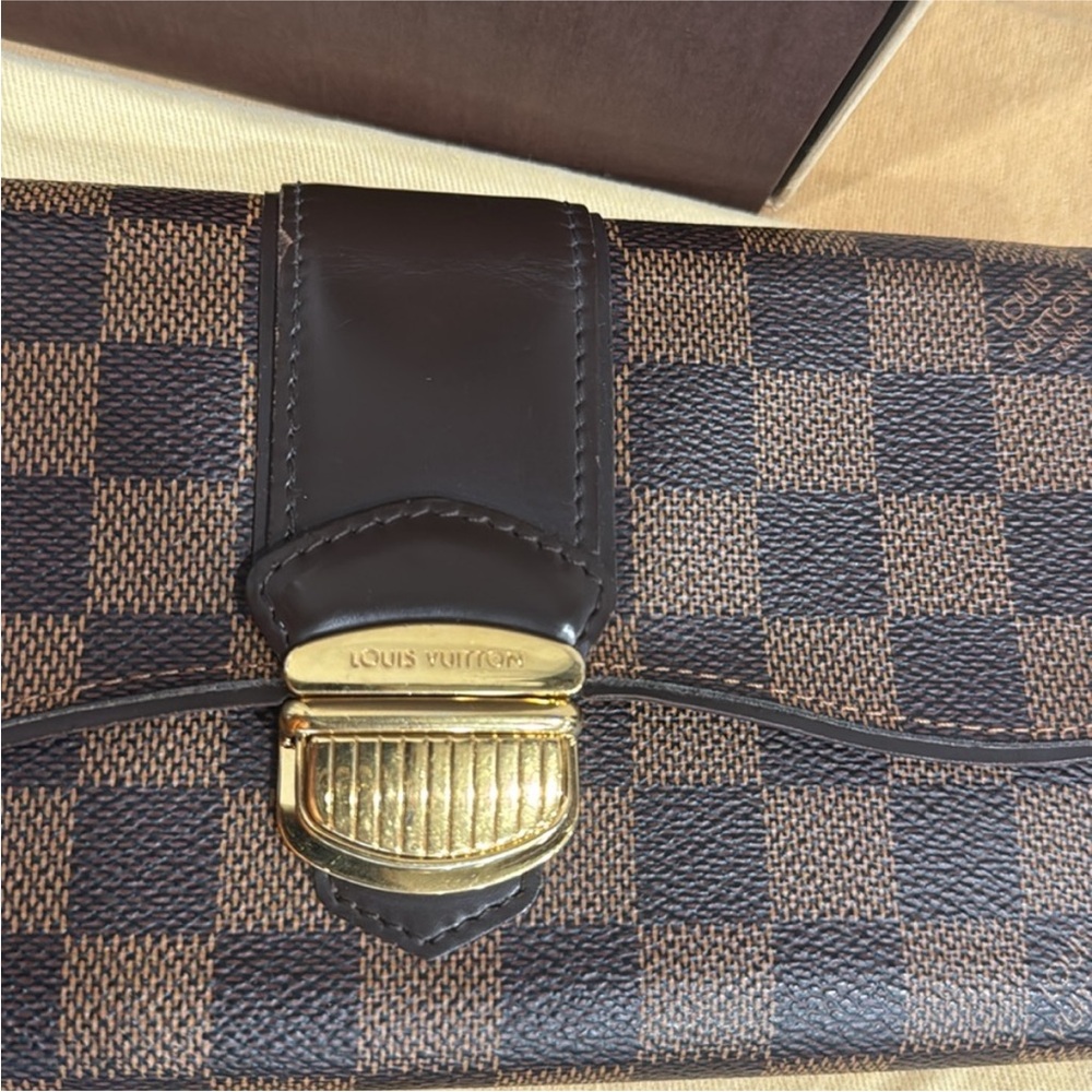 Louis Vuitton Damier Long Wallet | Portofeuil Sistina | FULL INCLUSION - Picture 5 of 12